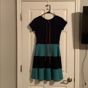 Rue 21 Blue stripe dress